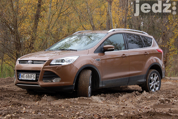 TESTY | Ford Kuga II | Pierwsze wrażenia - przód samochodu
