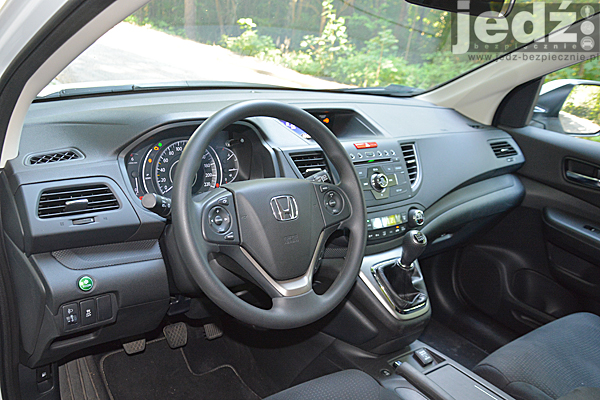 TESTY | Honda CR-V IV 2WD | Pierwsze wrażenia - kokpit