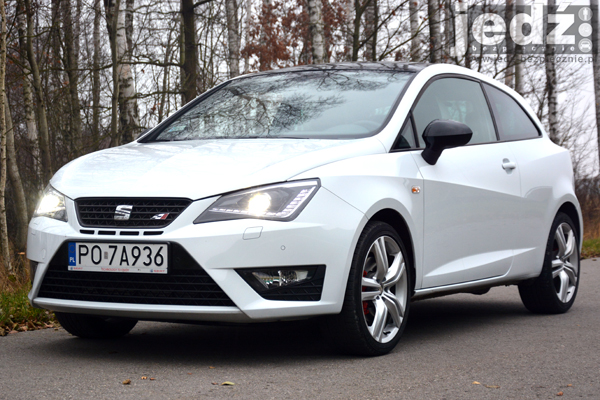 TESTY | SEAT Ibiza SC Cupra | Pierwsze wrażenia - przód samochodu