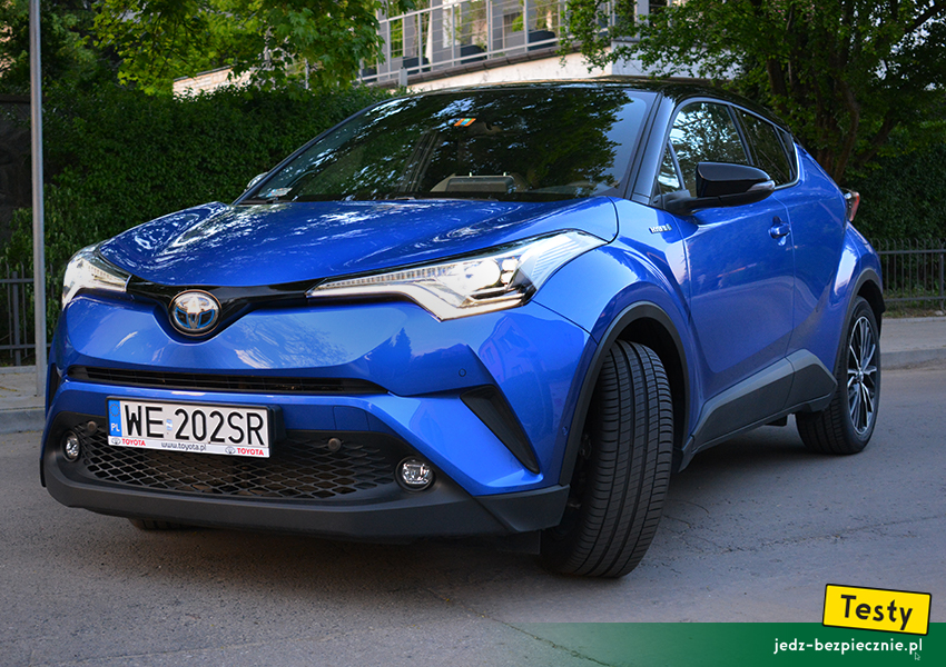 TESTY | Toyota C-HR | Pierwsze wrażenia - przód samochodu