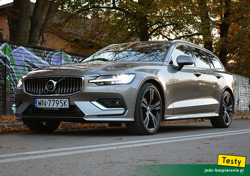 TESTY | Volvo V60 II Polestar | Pierwsze wrażenia - przód samochodu