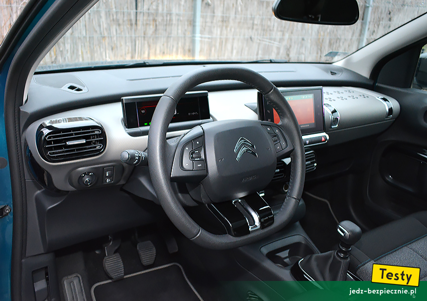 TESTY | Pierwsze wrażenia - Citroen C4 Cactus - kokpit