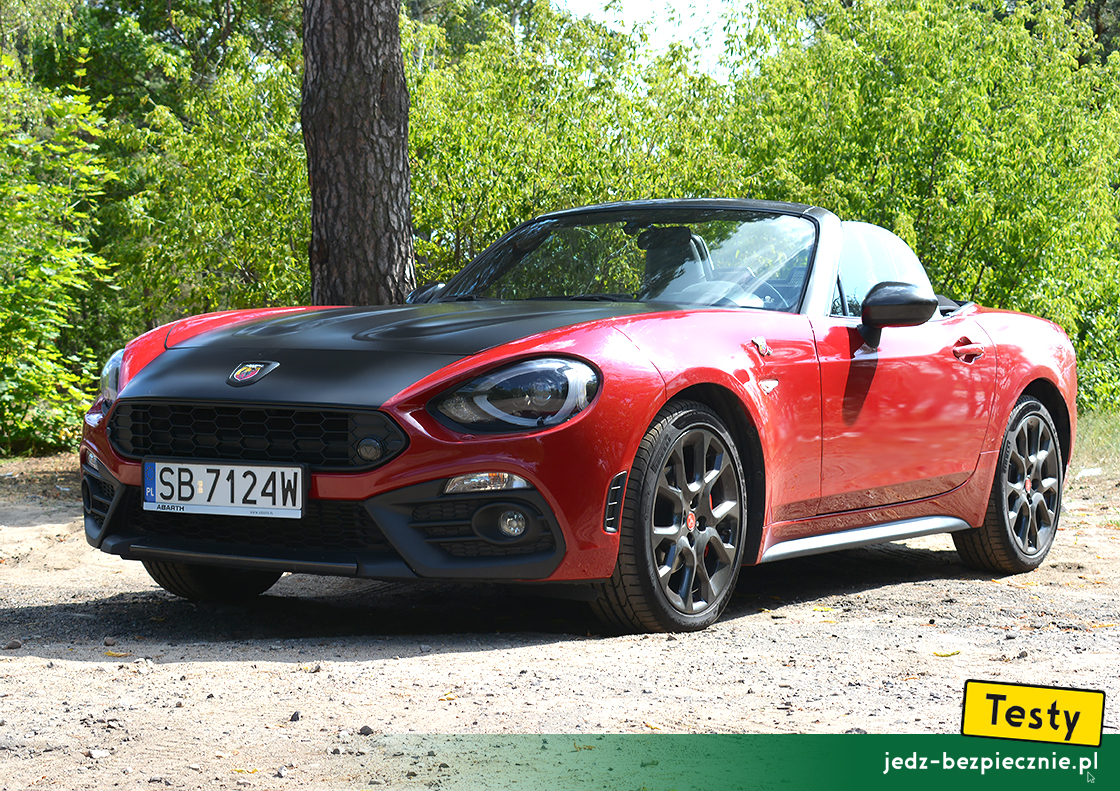TESTY | Abarth 124 Spider | Pierwsze wrażenia - przód samochodu