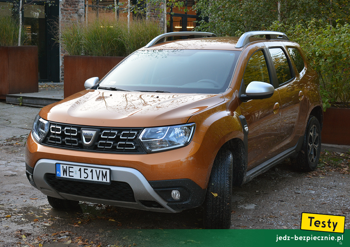 TESTY | Dacia Duster II 2WD | Pierwsze wrażenia - przód samochodu