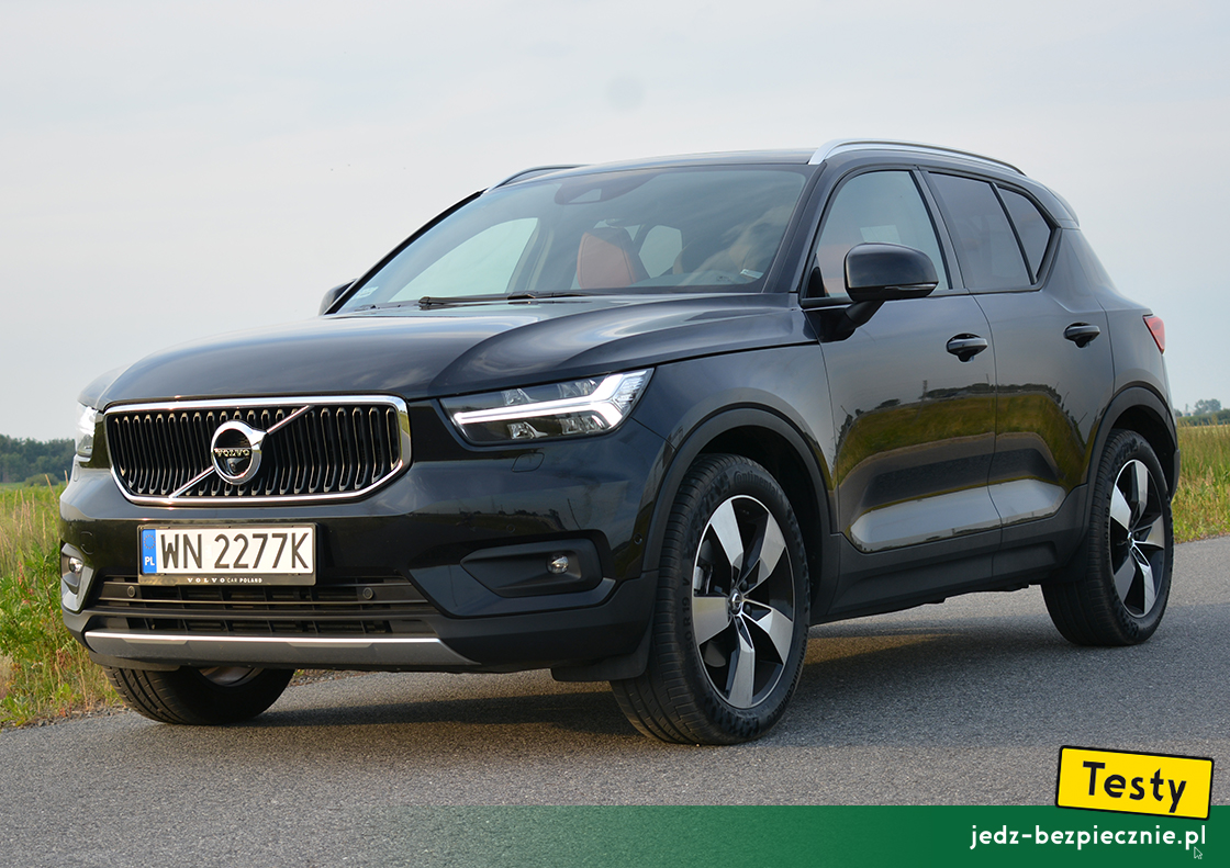 TESTY | Volvo XC40 AWD | Pierwsze wrażenia - przód samochodu
