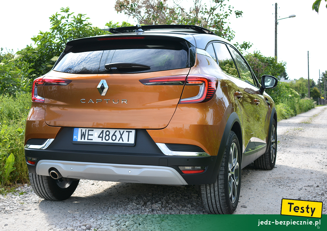 Testy - Renault Captur II - tył auta