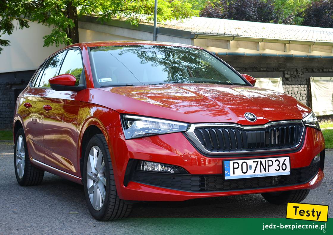 TESTY | Skoda Scala | Pierwsze wrażenia - przód samochodu