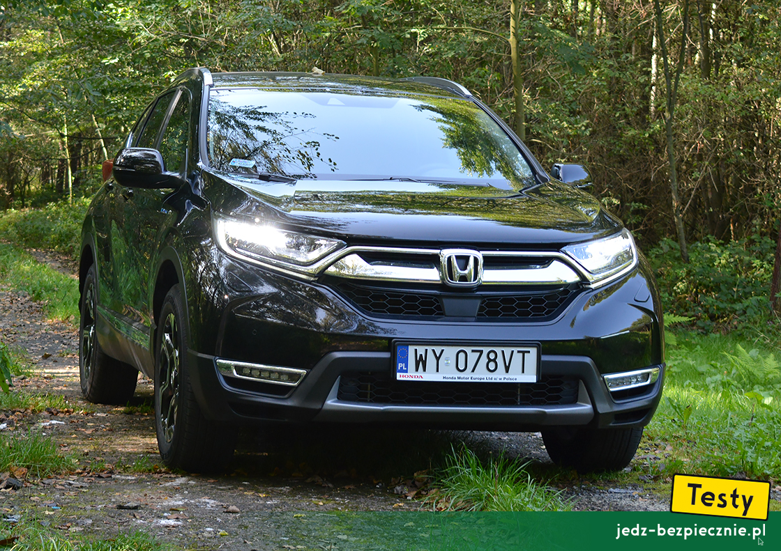 TESTY | Honda CR-V Hybrid AWD | Pierwsze wrażenia - przód samochodu