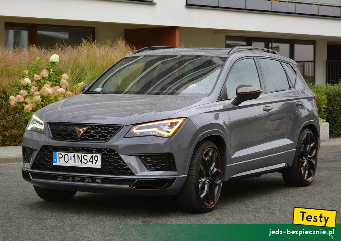 TESTY | Cupra Ateca | Pierwsze wrażenia - przód samochodu