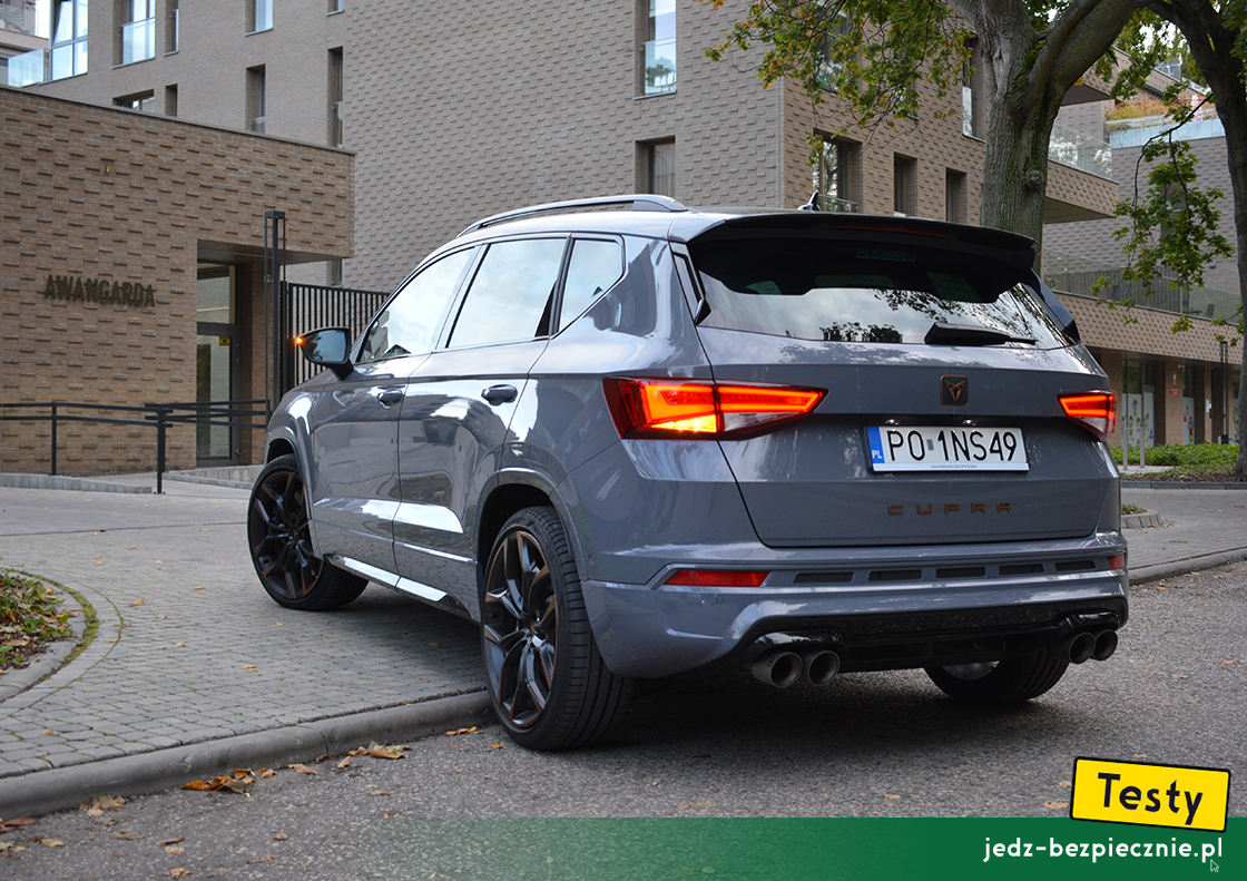 TESTY | Cupra Ateca Limited Edition | Pierwsze wrażenia - tył auta