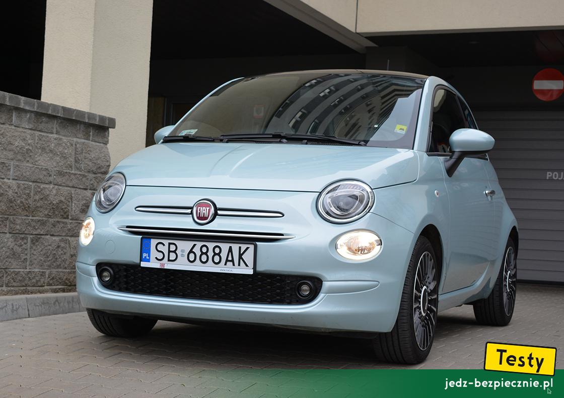 TESTY | Fiat 500 II Hybrid | Pierwsze wrażenia - przód auta