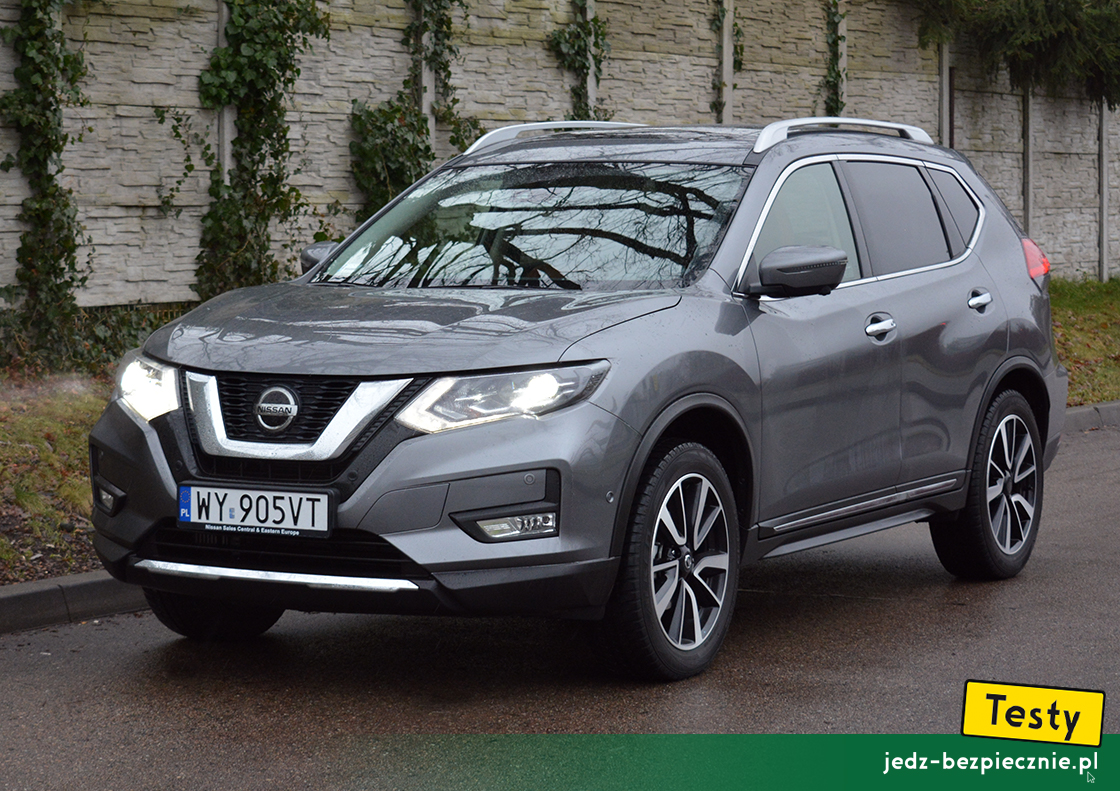 Testy - Nissan X-Trail III - przód samochodu