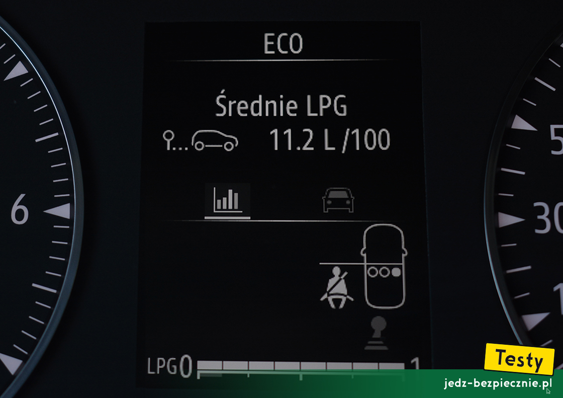 Testy - Dacia Sandero III - średnie zużycie auta na LPG