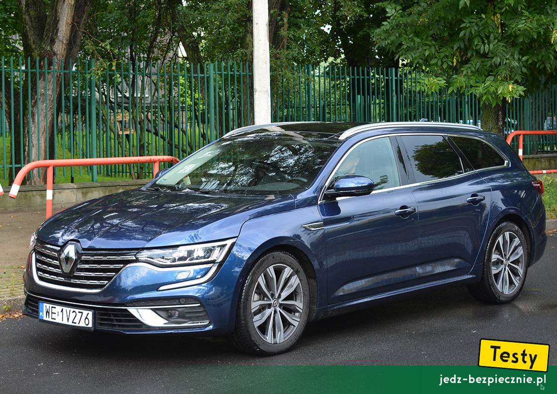 Testy - Renault Talisman Grandtour fl 2020 - widok zmodernizowanego przodu kombi