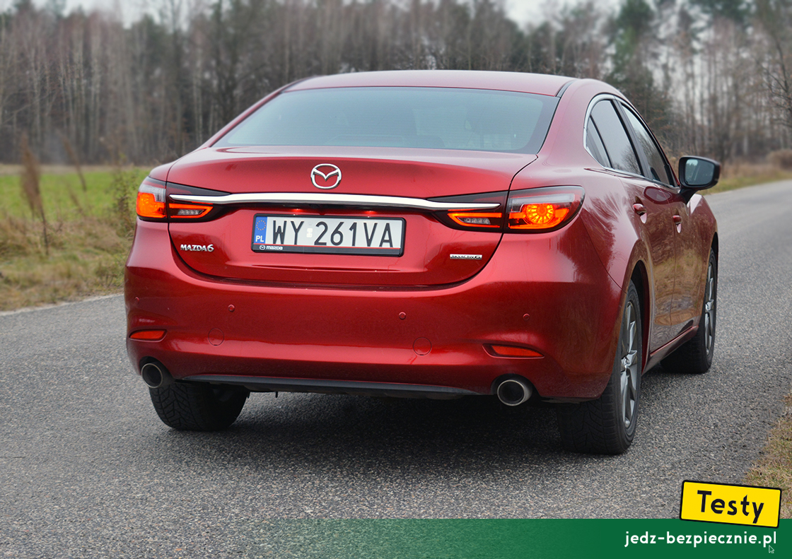 Pierwsze wrażenia - Mazda 6 III faceliting 2 sedan - tył auta