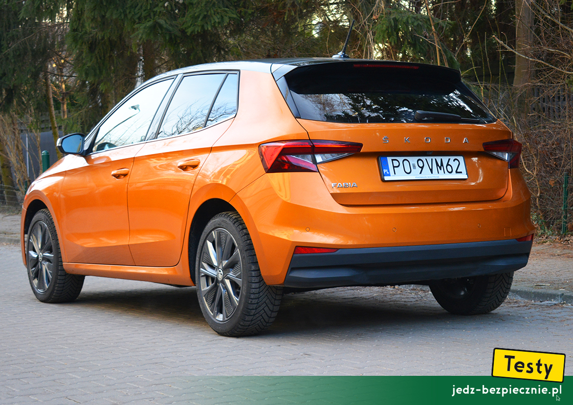 Pierwsze wrażenia - Skoda Fabia IV - tył hatchbacka