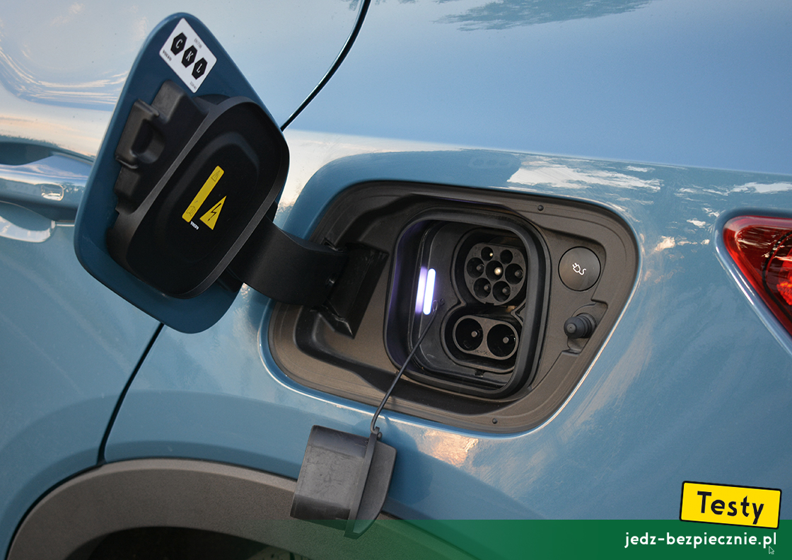 Testy - Volvo XC40 Recharge - gniazdo ładowania
