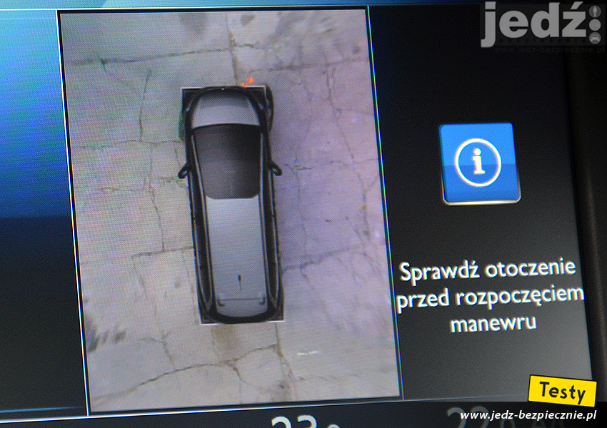 Testy - Citroen Grand C4 Picasso - manewrowanie