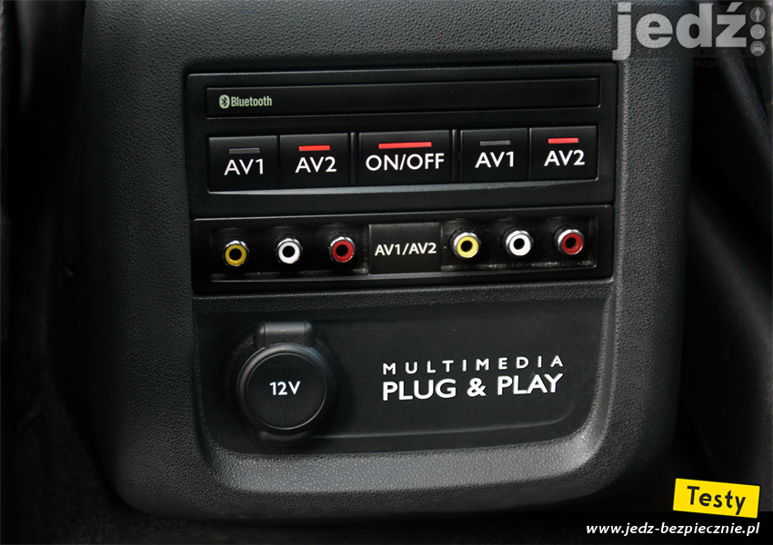 Testy - Citroen Grand C4 Picasso - system multimedialny