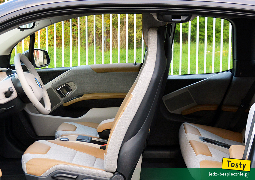 TESTY | BMW i3 | Plusy i minusy - Linia okien