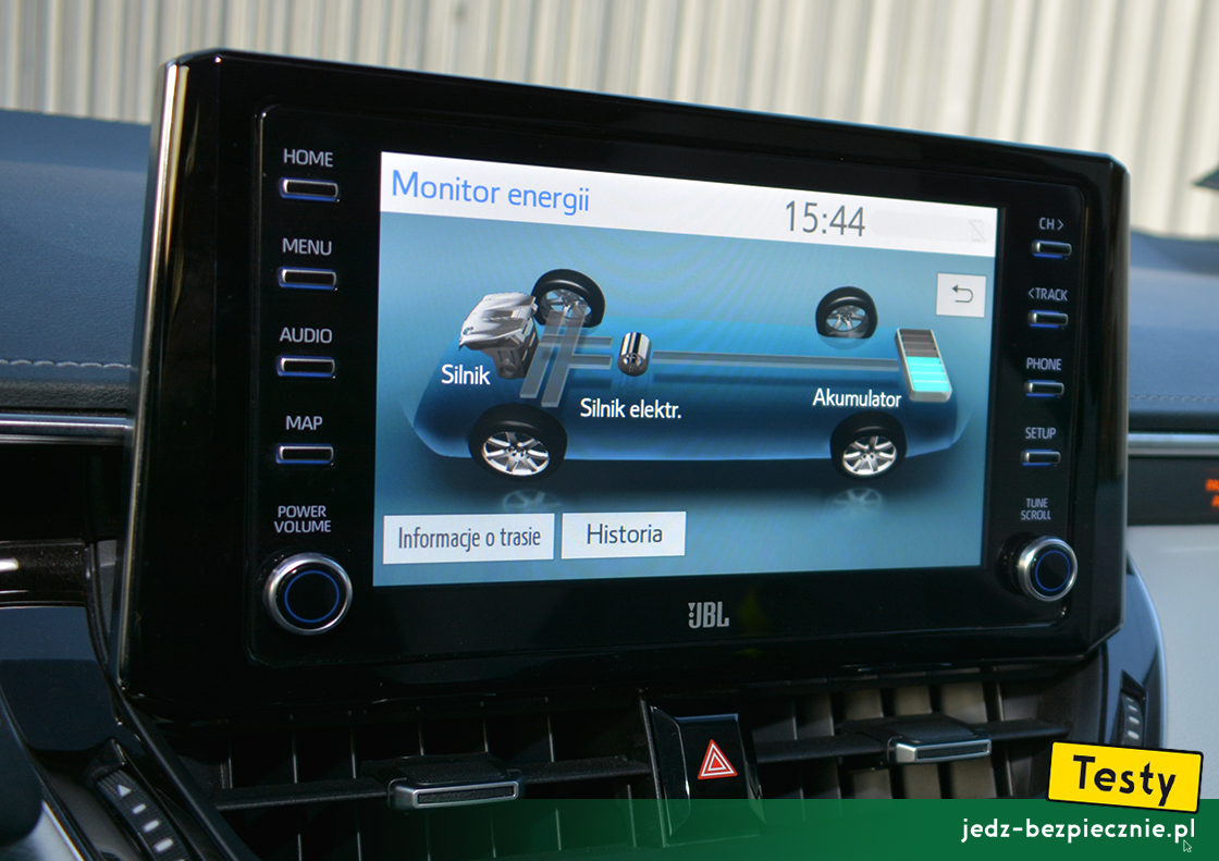 Testy - Toyota Corolla Touring Sports XII Hybrid - plusy i minusy - układ hybrydowy