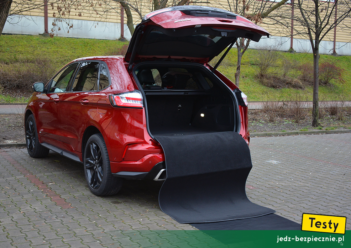 Testy - Ford Edge II facelifting - podsumowanie testu