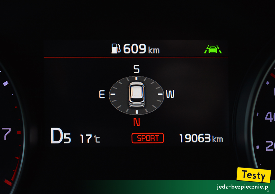Testy - Kia XCeed - Tryb jazdy Sport