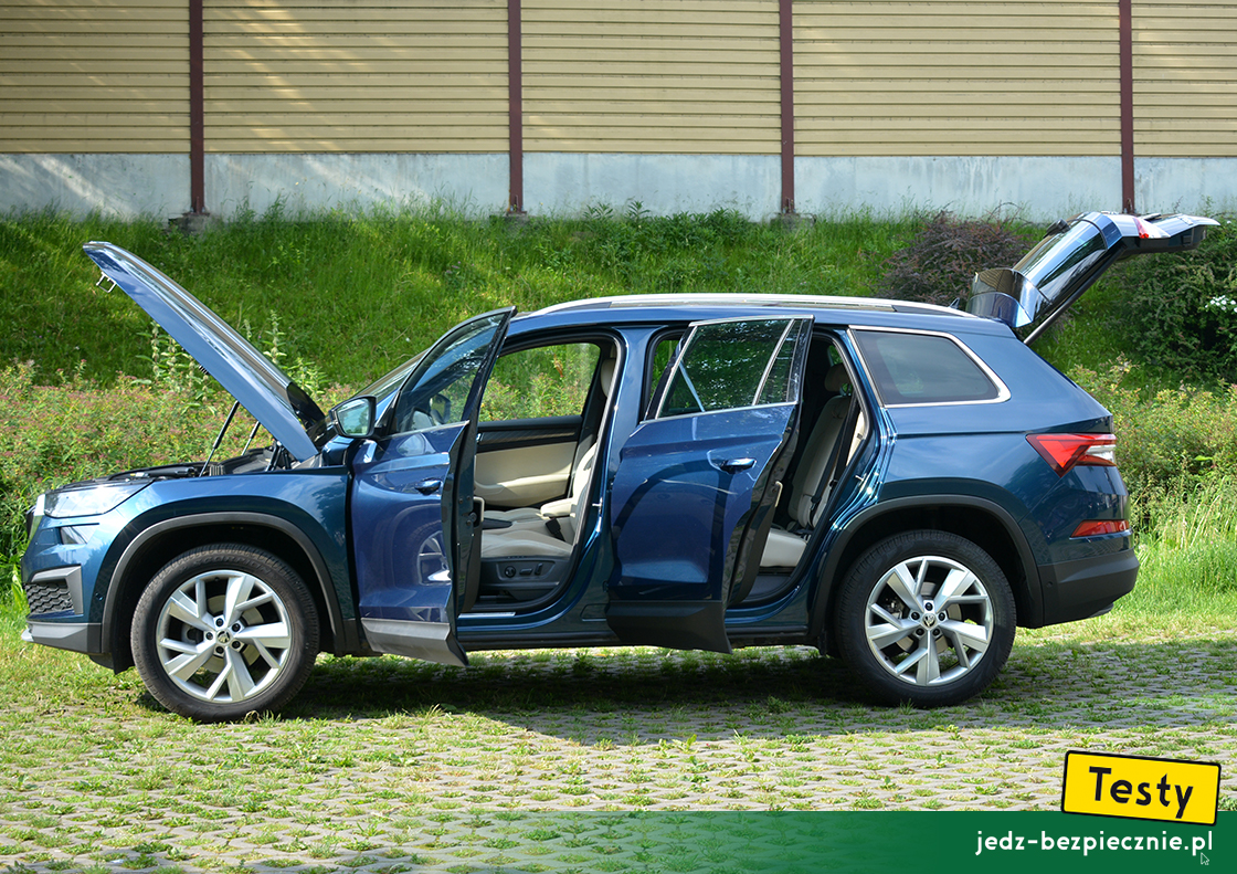 Testy - Skoda Kodiaq fl II 5-osobowa - podsumowanie testu, plusy i minusy