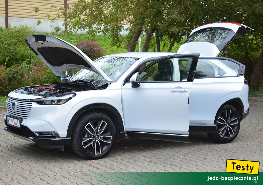 Testy - Honda HR-V e:HEV - podsumowanie testu, plusy i minusy