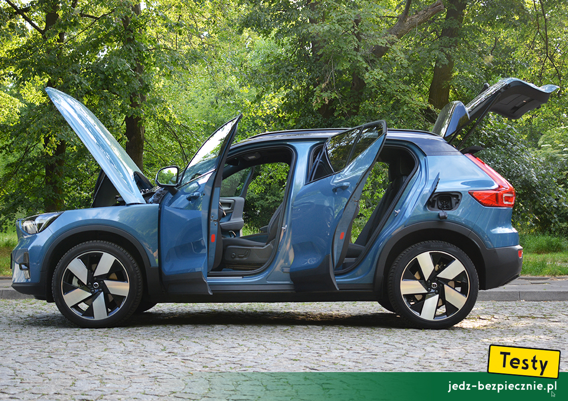 Testy - Volvo XC40 Recharge - wady i zalety