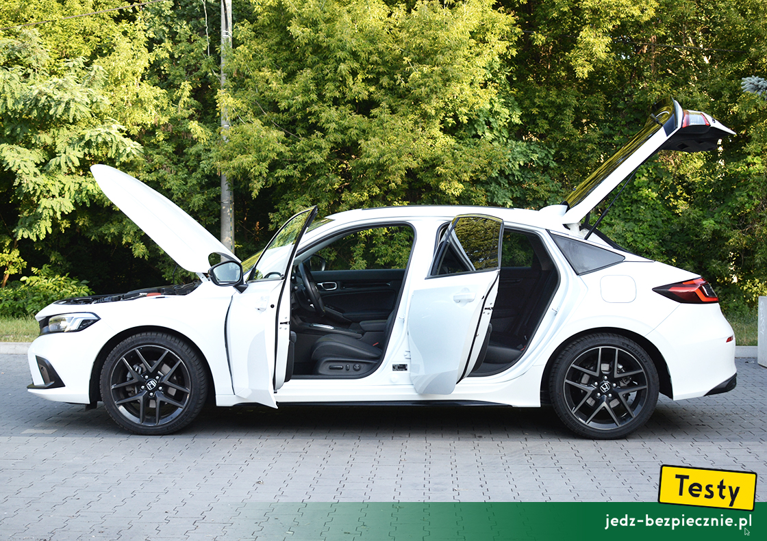 Testy - Honda Civic XI e:HEV - wady i zalety