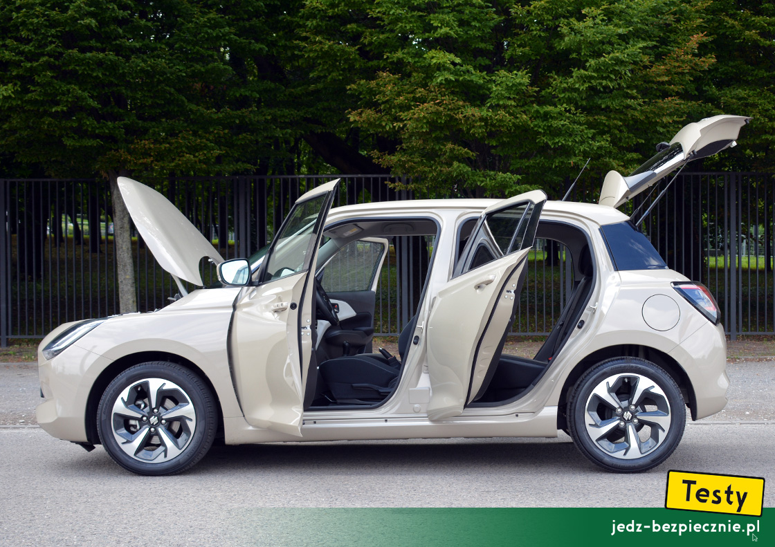 Testy - Suzuki Swift VII - plusy i minusy
