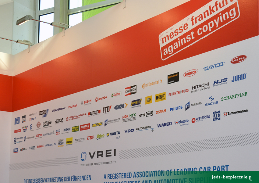 WYDARZENIA | Automechanika 2016 | Podrabiane części samochodowe