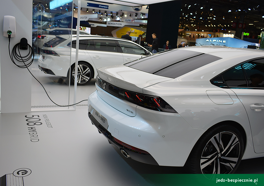 WYDARZENIA | Salon Samochodowy Paryż 2018 - Peugeot 508, napęd elektryczny