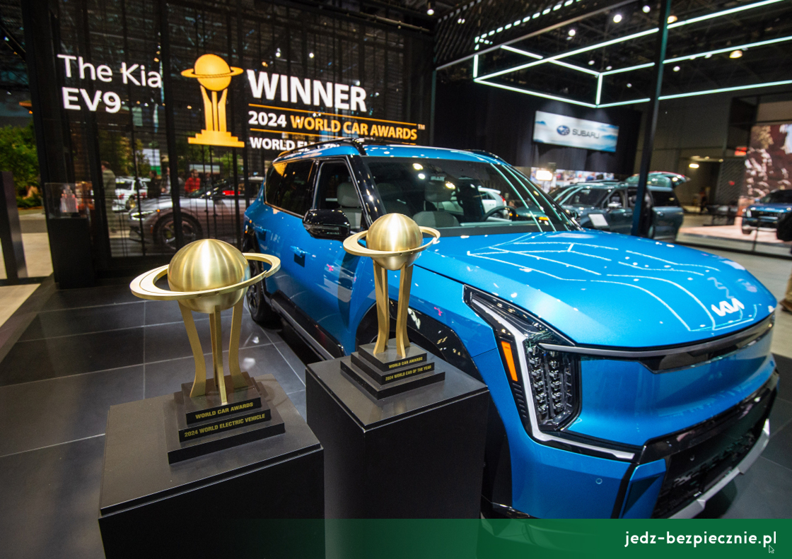 WYDARZENIA | World Car Awards - World Car of the Year 2024 Kia EV9 | Jedź Bezpiecznie